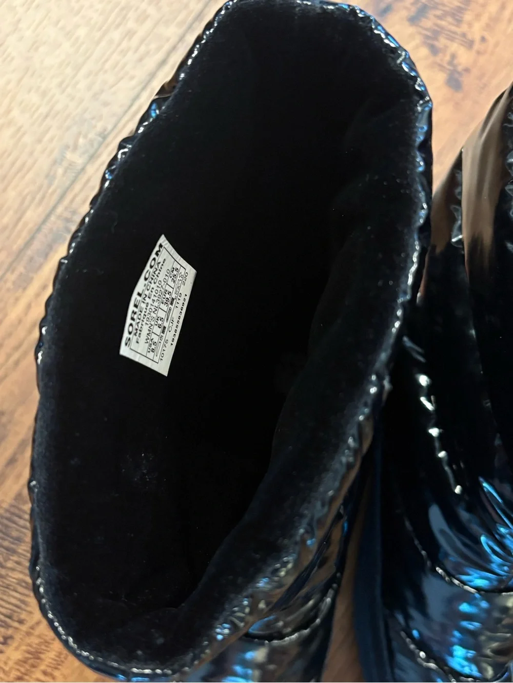 Sorel Joan of Arctic Next Lite Mid Puffy Black Waterproof Boots 8.5